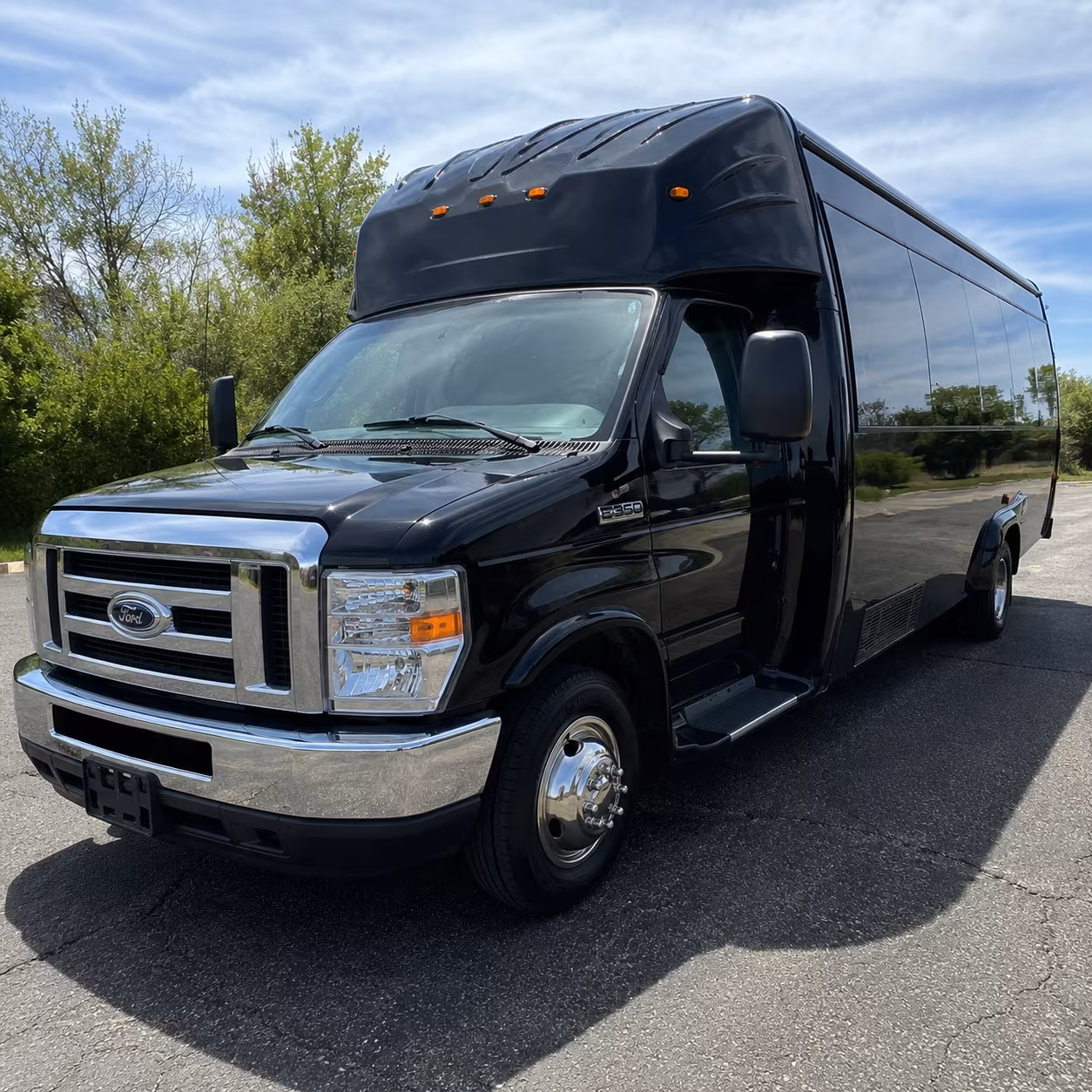 Oklahoma City Bachelor & Bachelorette Transportation party bus exterior