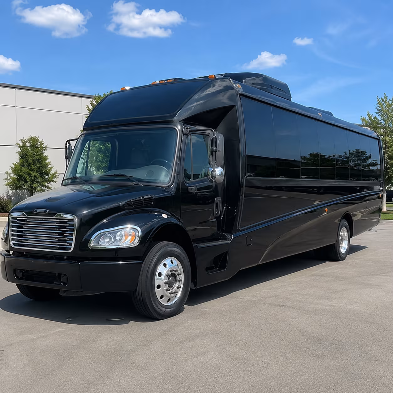 Oklahoma City Corporate Transportation party bus exterior