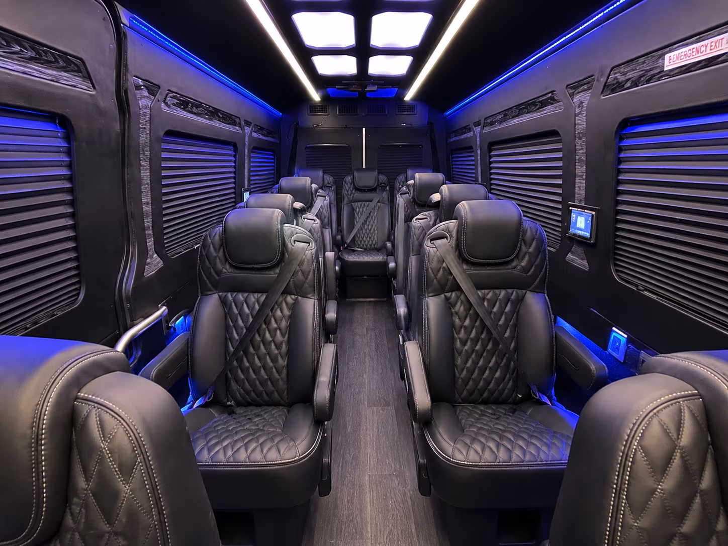 Oklahoma City Corporate Transportation party bus exterior
