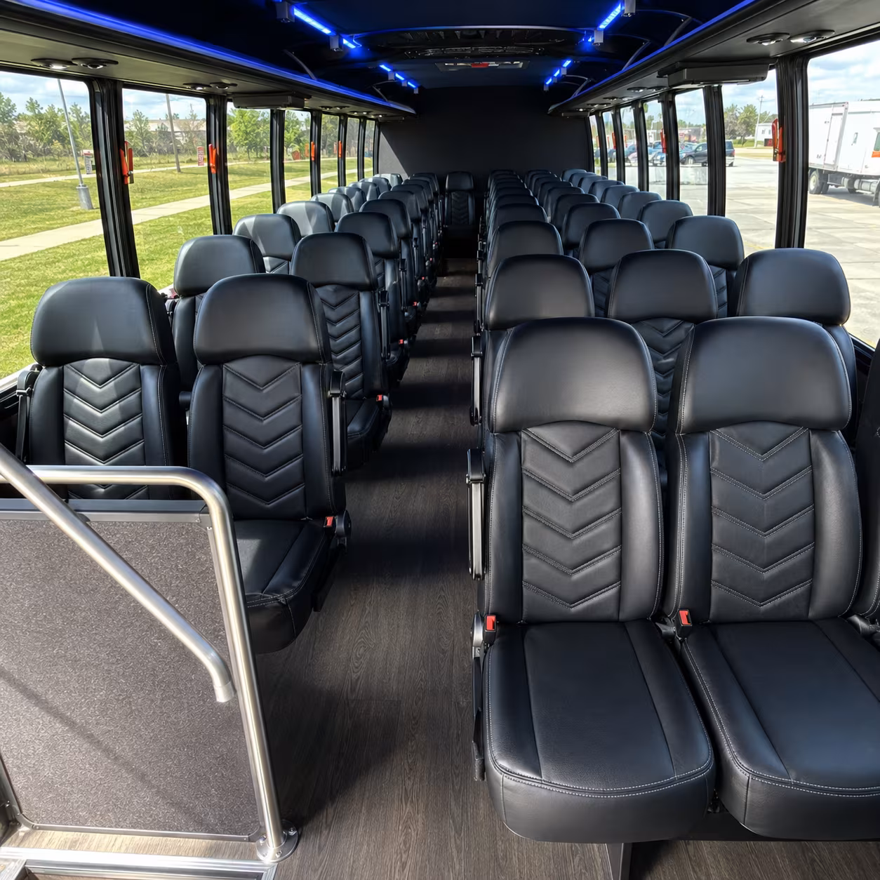 Oklahoma City Corporate Transportation onboard seating