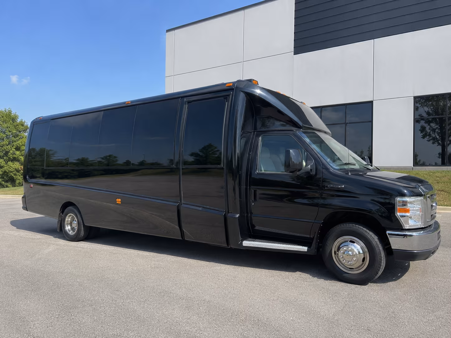 Oklahoma City Prom & Homecoming Transportation party bus exterior