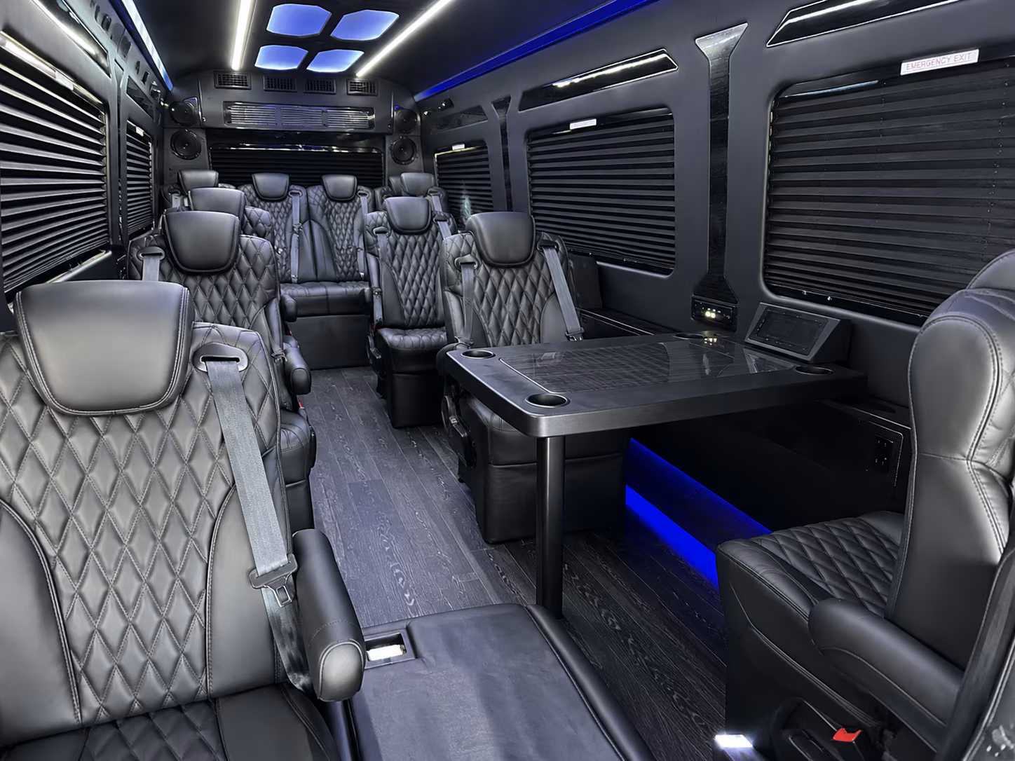 Oklahoma City School Event Transportation party bus exterior