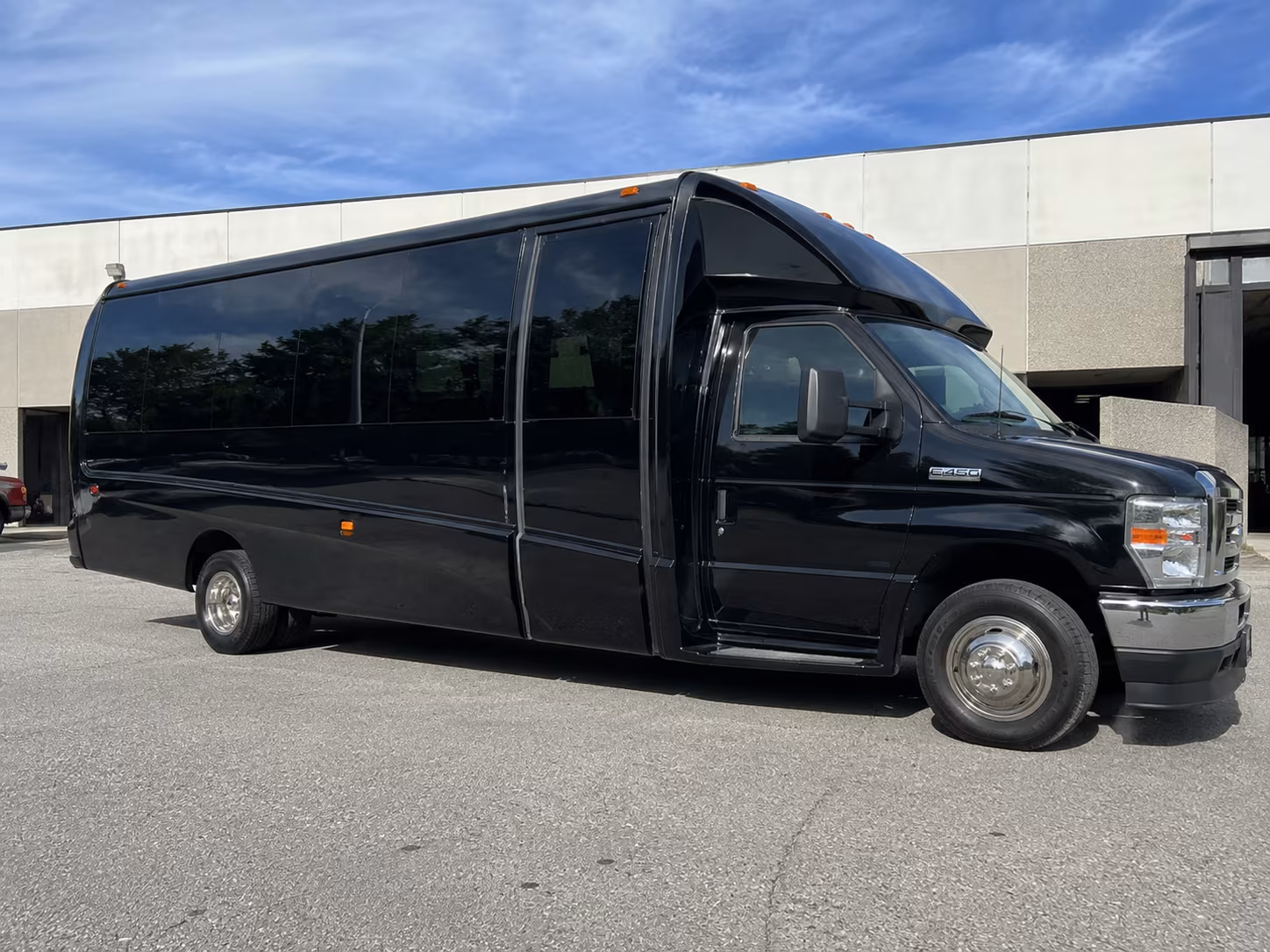 Oklahoma City School Event Transportation party bus exterior