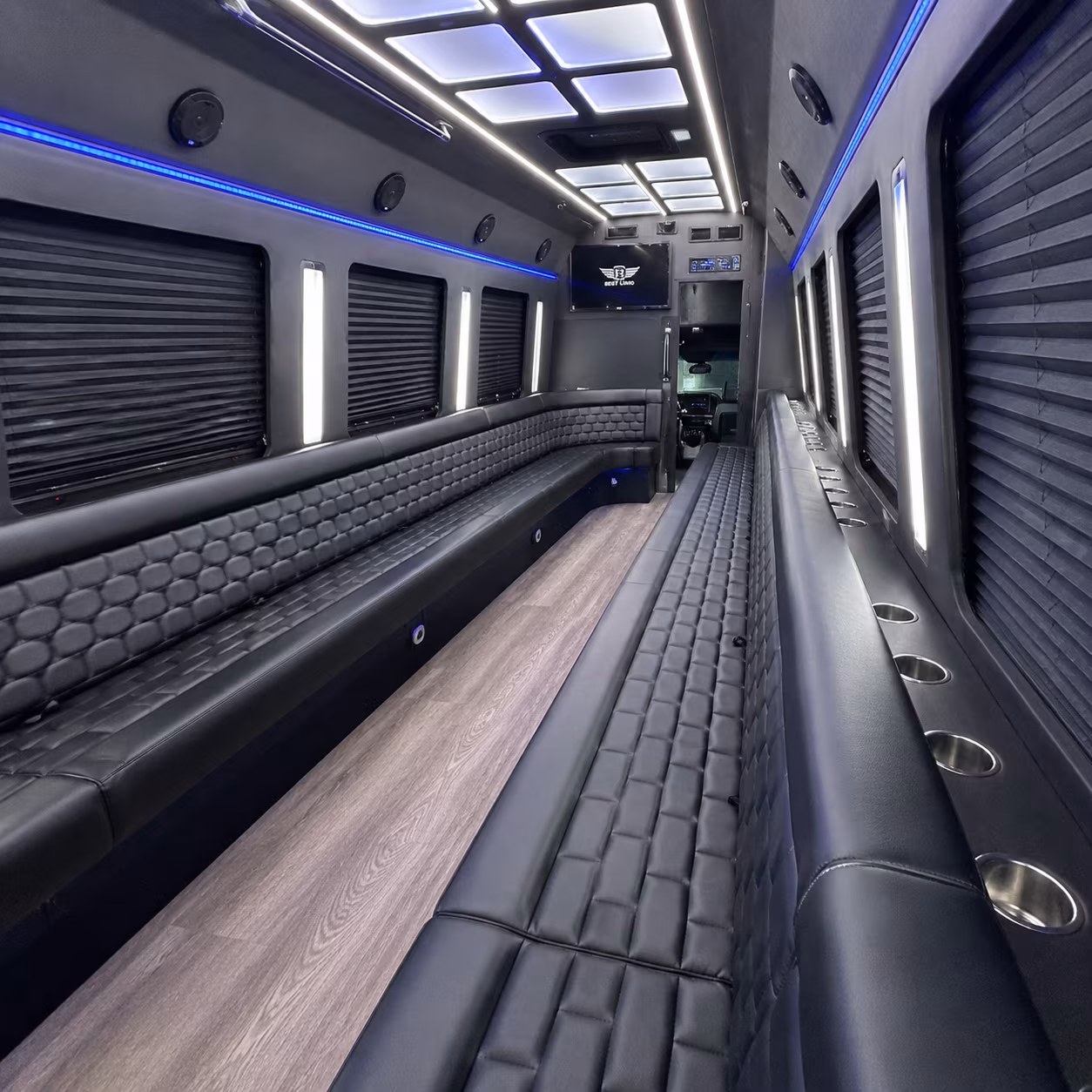 Oklahoma City Winery Tour & Pub Crawl Transportation party bus exterior