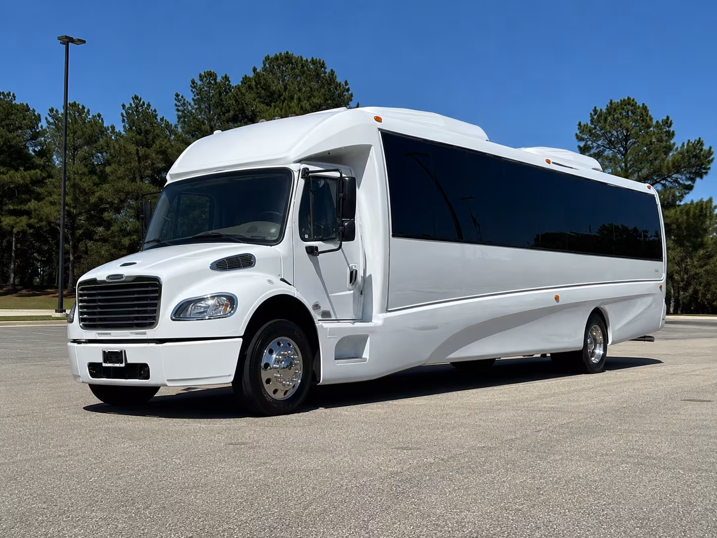 Oklahoma City Winery Tour & Pub Crawl Transportation party bus exterior