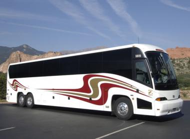 Oklahoma City 50 Passenger Charter Bus